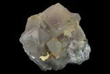 Fluorescent Cubic Fluorite Crystal Cluster - China #139120-2